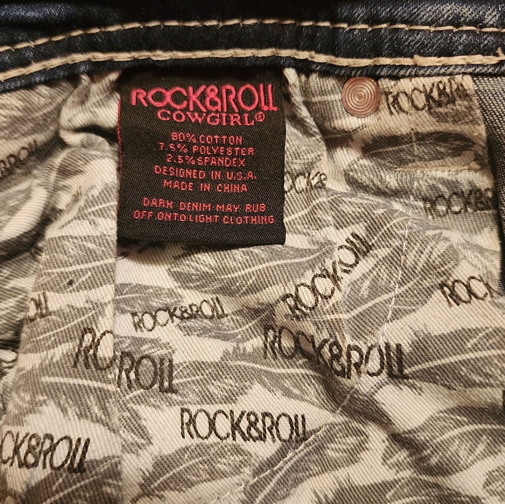 Rock&Roll Cowgirl Jeans - Picture 2 of 6